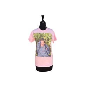 Harry Styles Pink Graphic T-Shirt Women’s S Concert Pop Tee